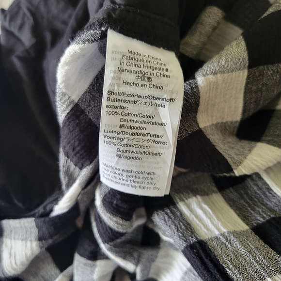 MADEWELL Cami Wide-Leg Jumpsuit in Gingham Check - Picture 11 of 11